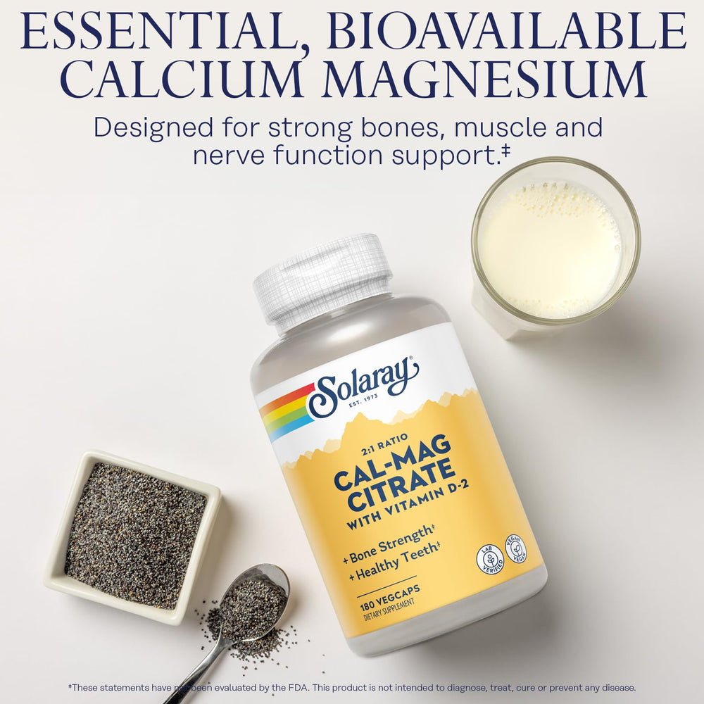 SOLARAY bottle showing capsules for easy daily consumption
