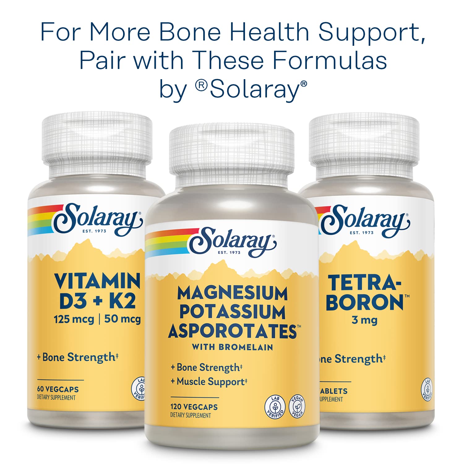 SOLARAY 60-day money-back guarantee label on bottle