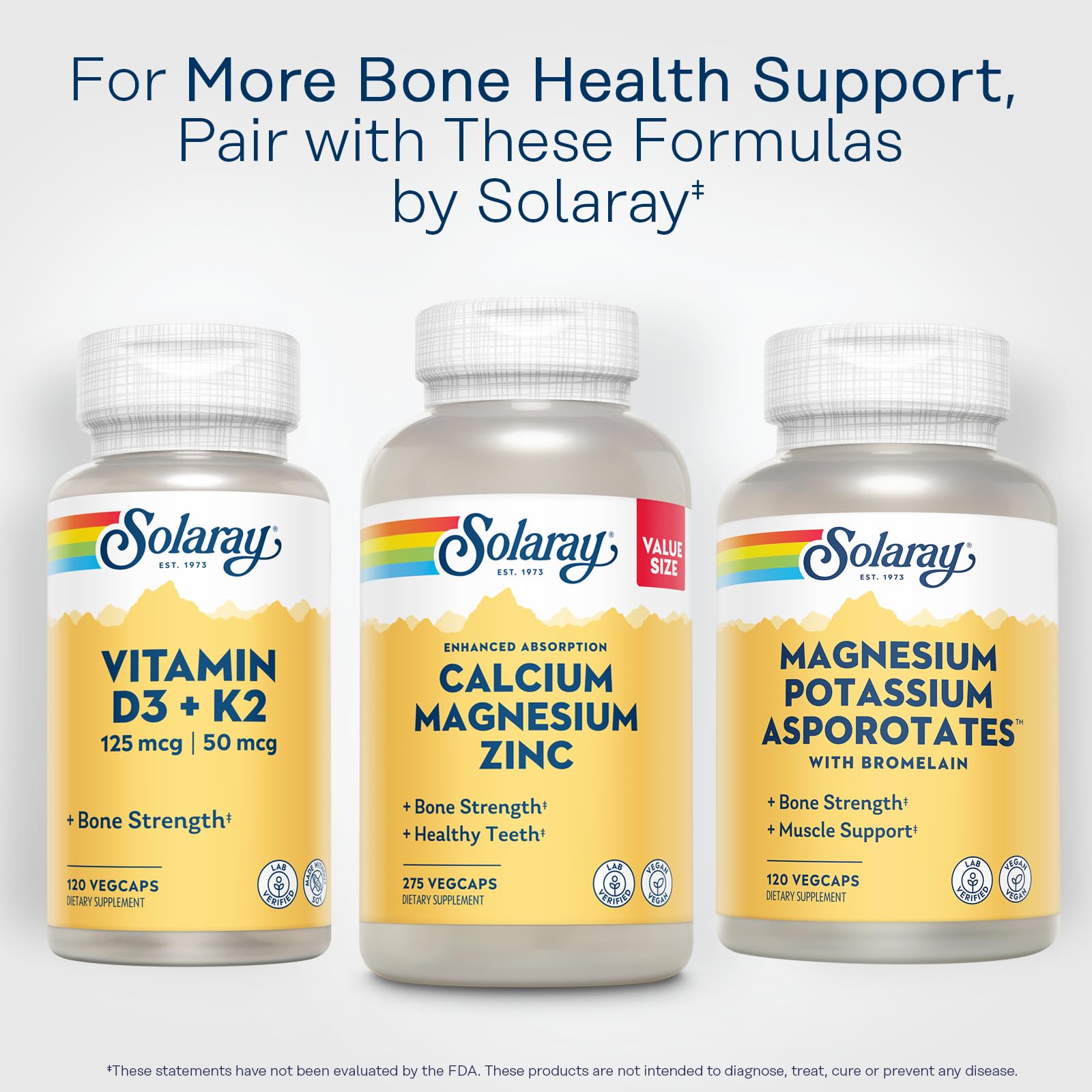 SOLARAY guarantee seal signals a 60-day money-back promise.