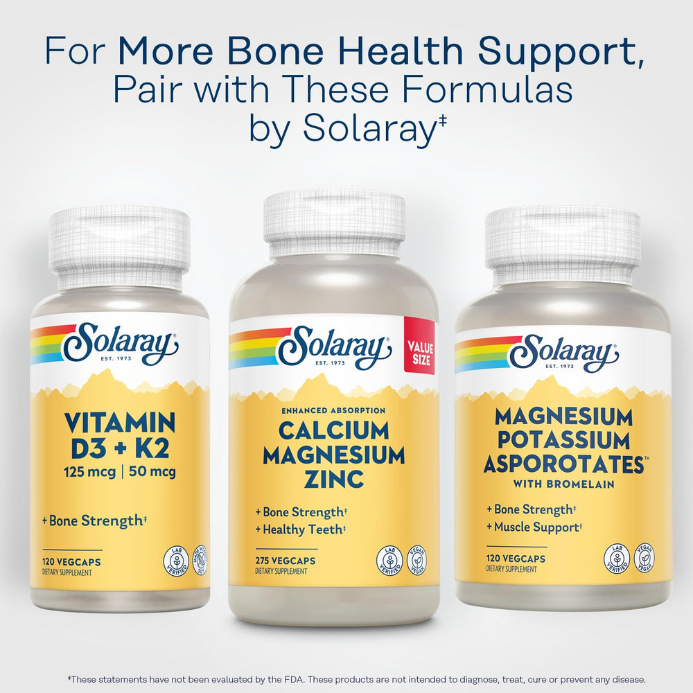 SOLARAY guarantee seal signals a 60-day money-back promise.