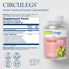 SOLARAY CircuLegs packaging uses 100% PCR materials for eco-friendly packaging
