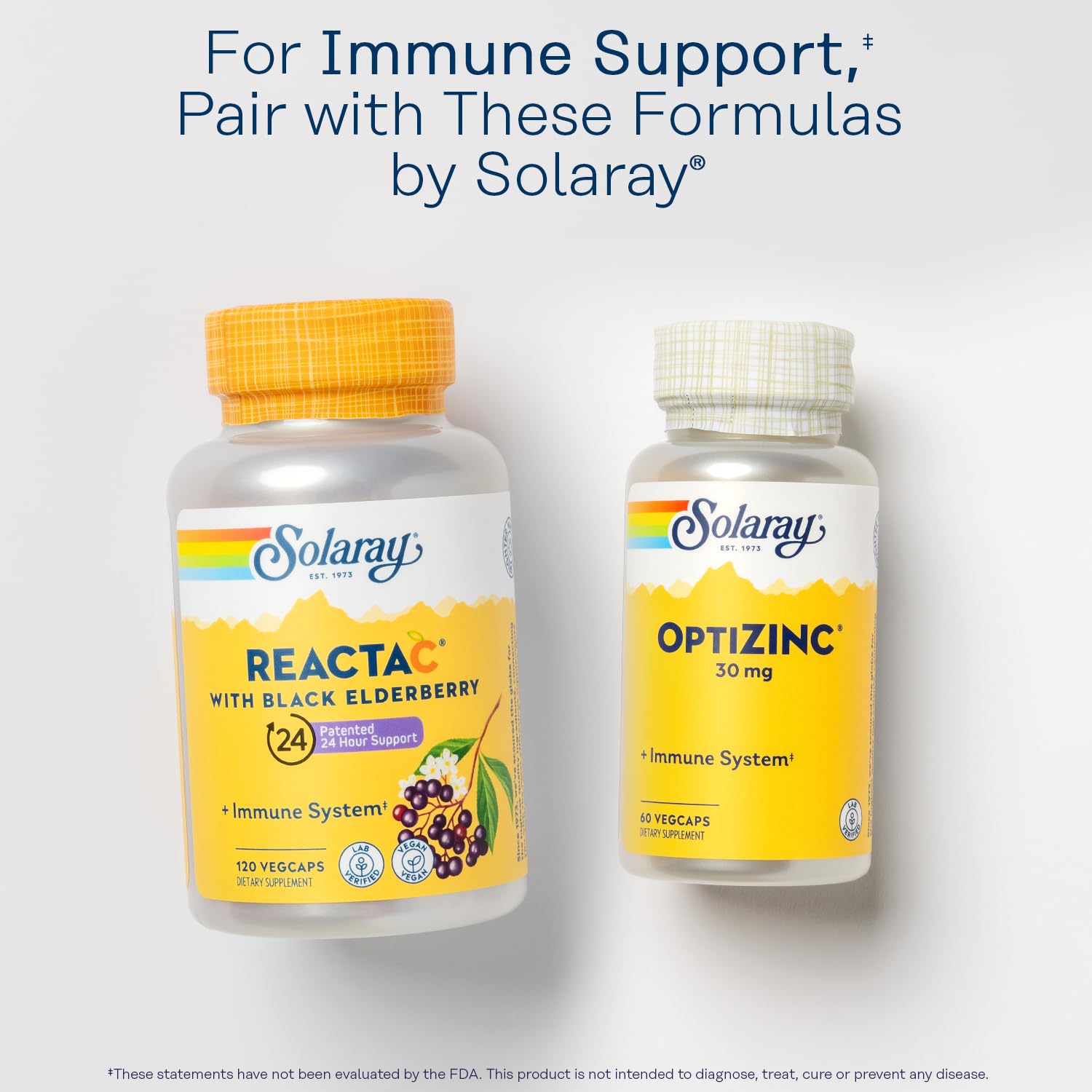 Solaray Reishi capsules ready for daily routine and wellness