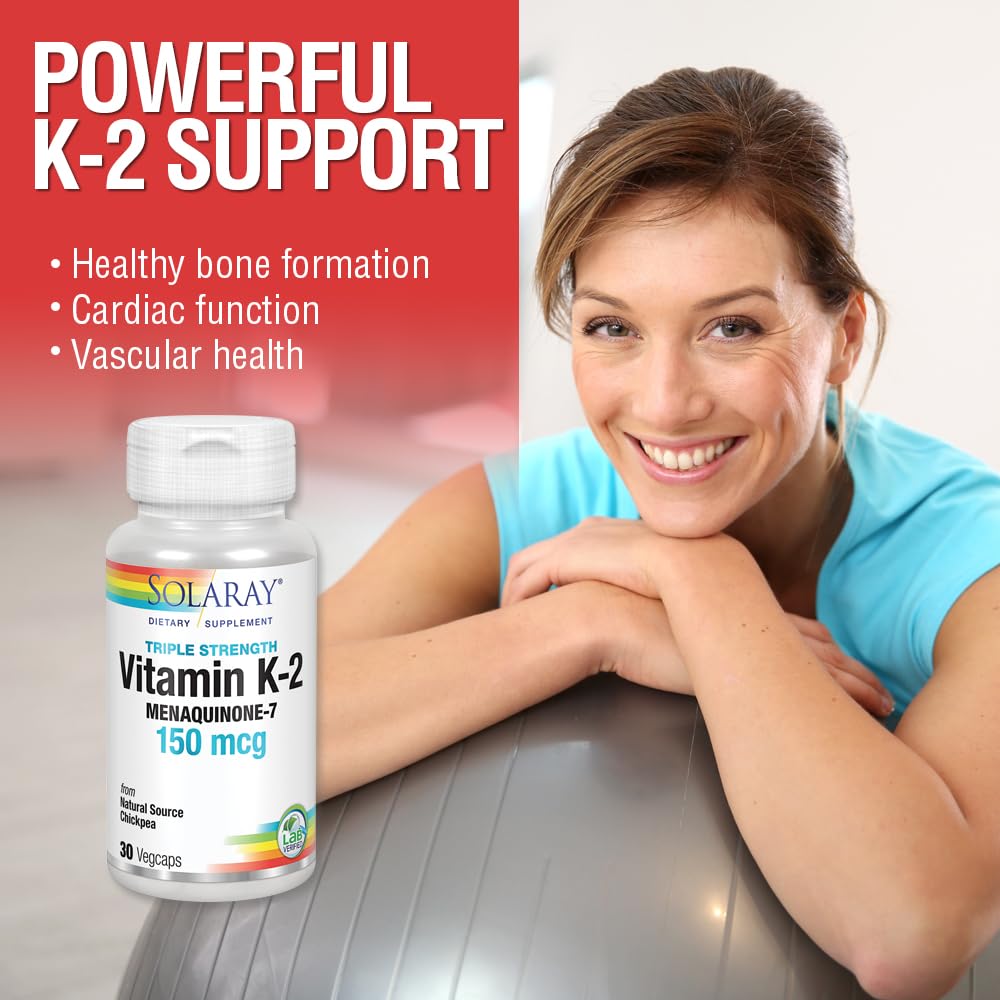 Solaray vitamin k2 mk7 daily-use visual showcases easy integration into routines.