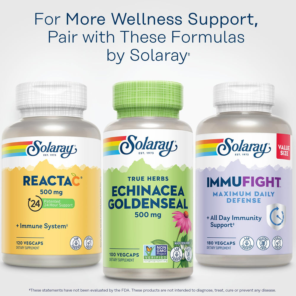 SOLARAY packaging box with product details and logo