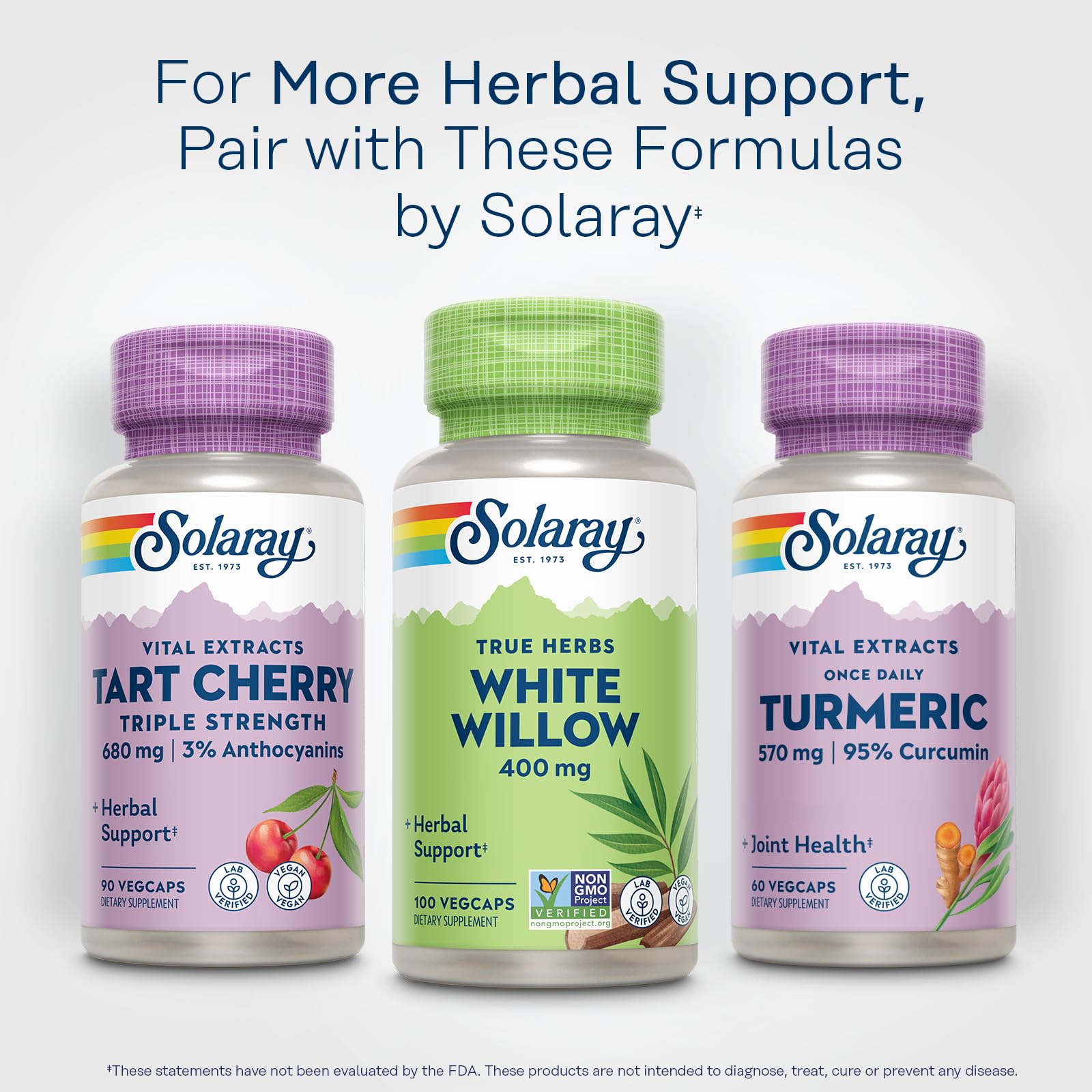  Solaray eco-friendly packaging and clear labeling for informed shopping.
