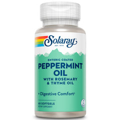 SOLARAY Enteric-coated softgels pack highlighting targeted release.