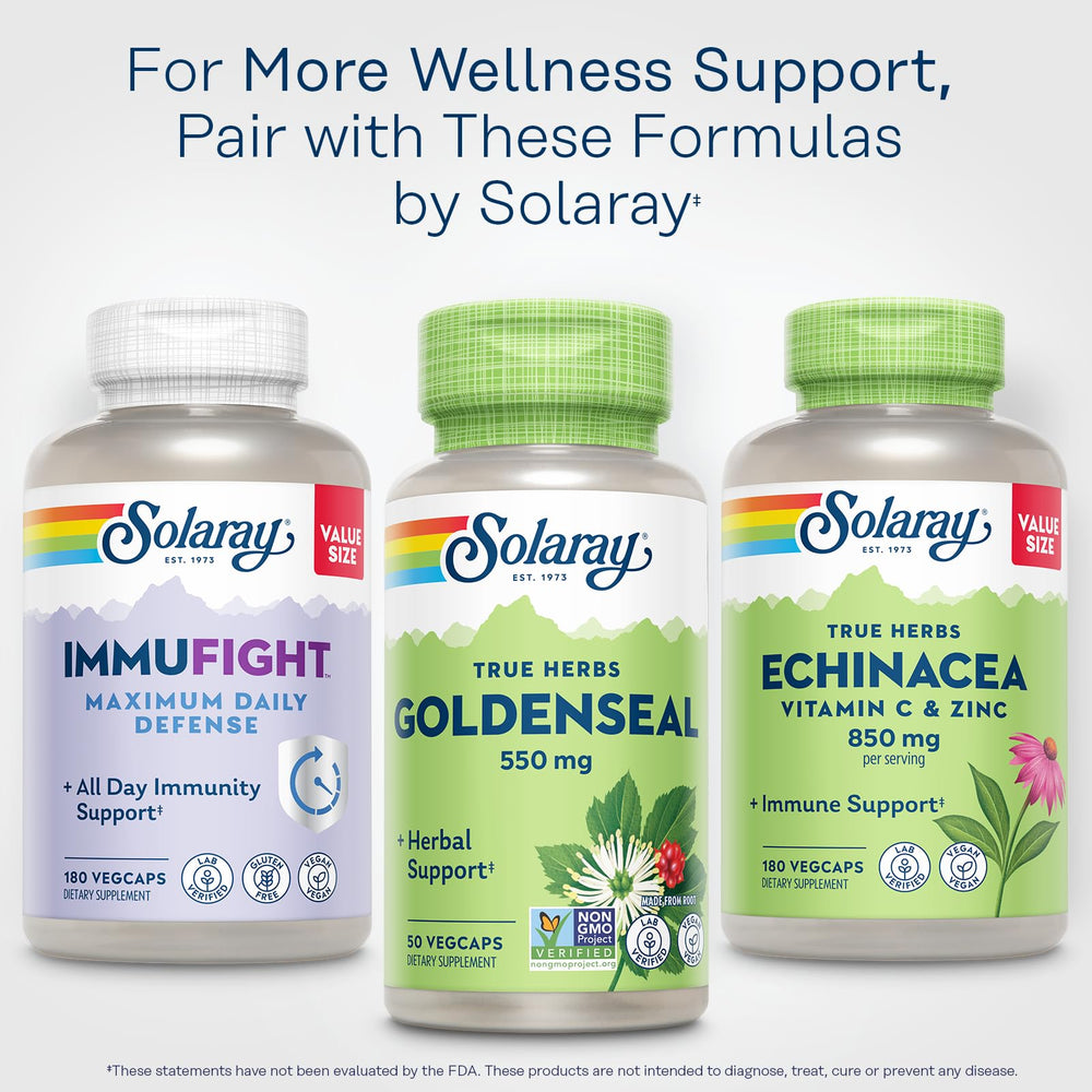SOLARAY Goldenseal facility with solar panels supporting eco-friendly production