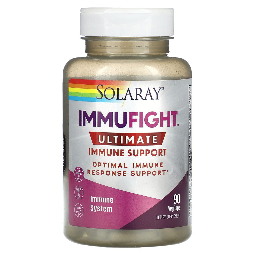 SOLARAY Immufight capsules close-up for easy daily use