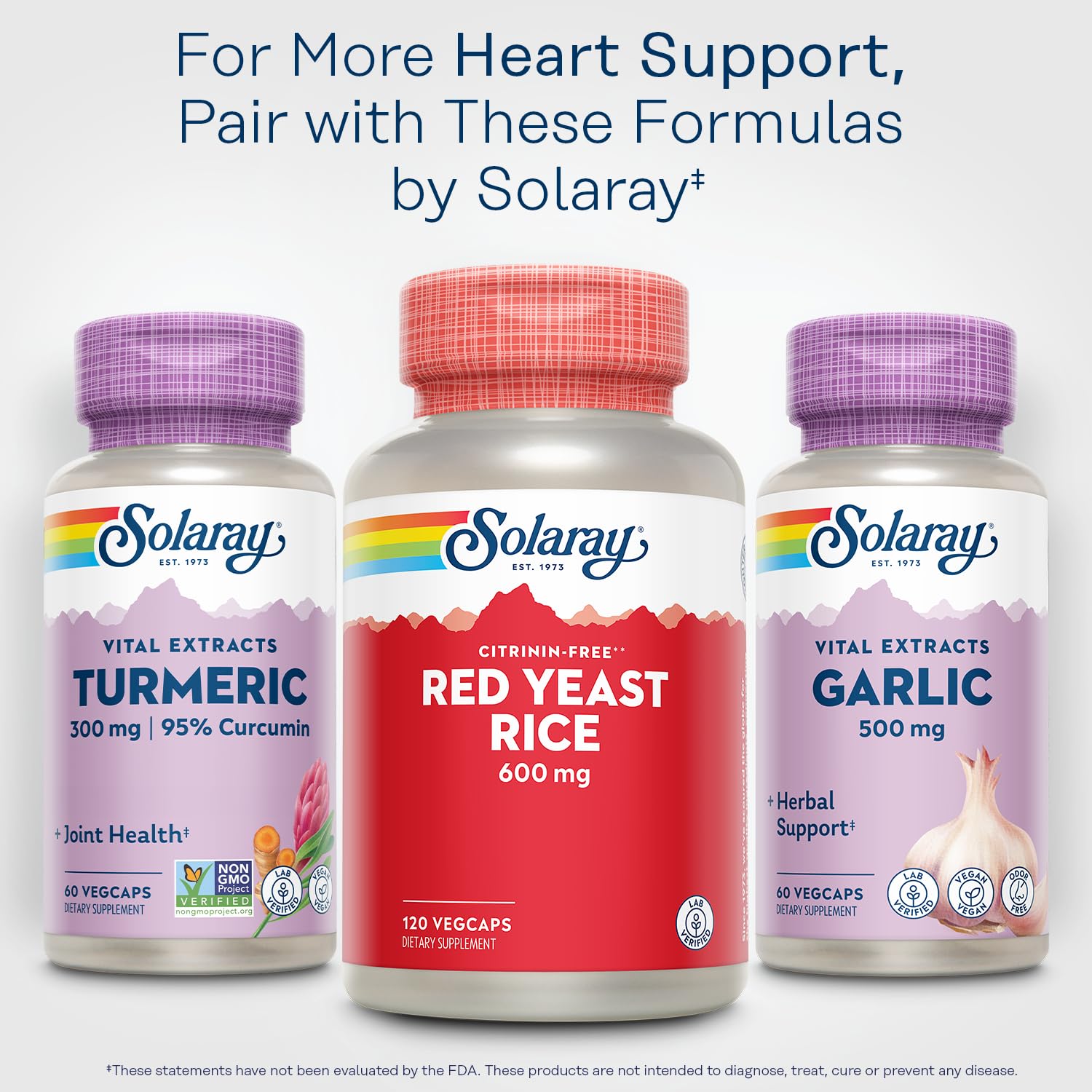 SOLARAY Utah lab testing seal adds trustworthy quality.