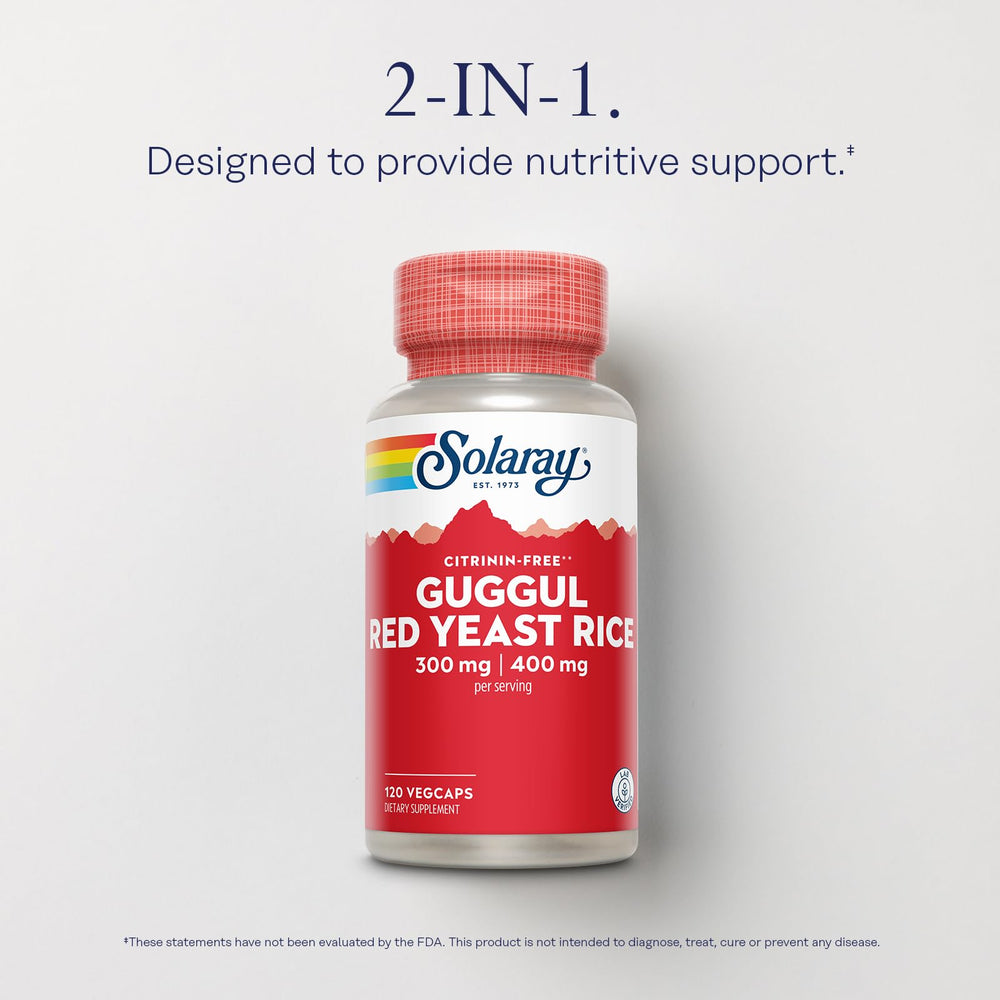 SOLARAY lab-tested label close-up confirms GMP quality standards.
