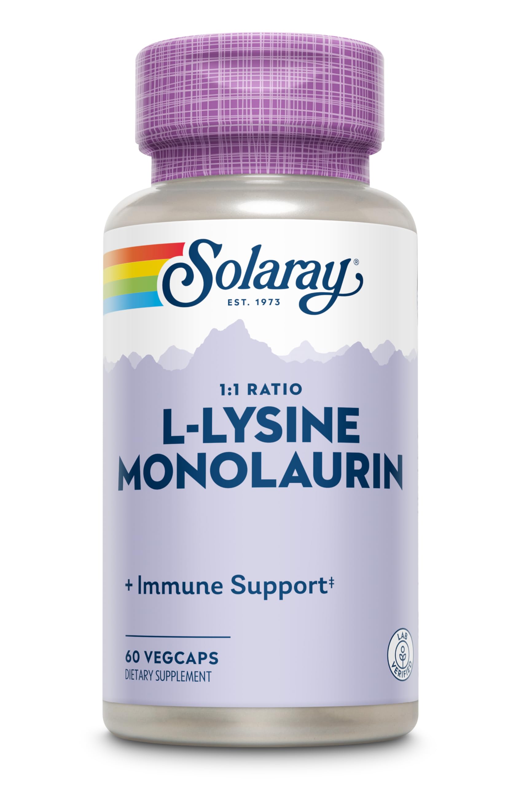 SOLARAY label close-up highlighting ingredients and 1:1 ratio.