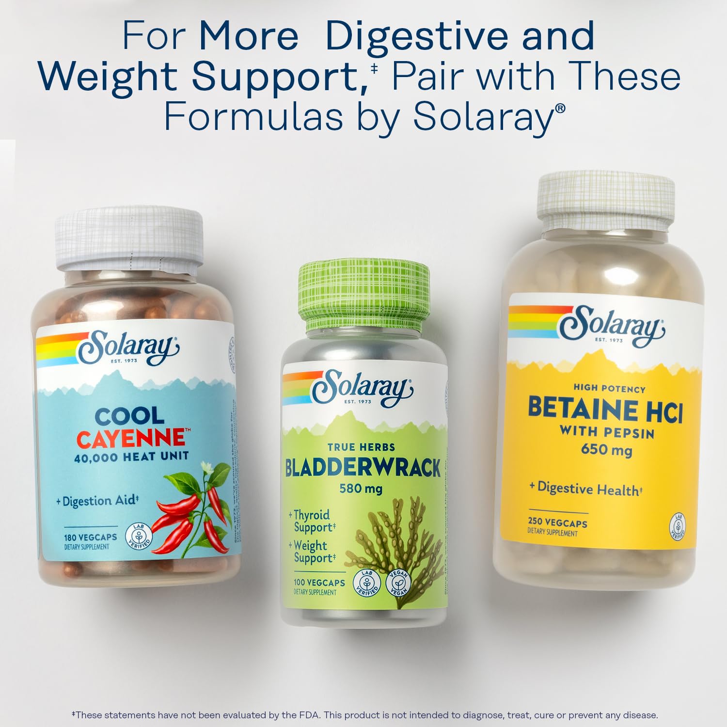 SOLARAY Lipotropic 1000 product box on a shelf with health messaging