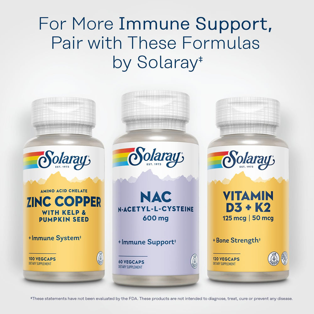 Lab-verified Solaray NAC 600 mg packaging signals trusted quality