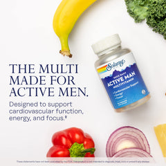 SOLARAY ingredients panel showing D3, B vitamins, zinc for daily nutrition.