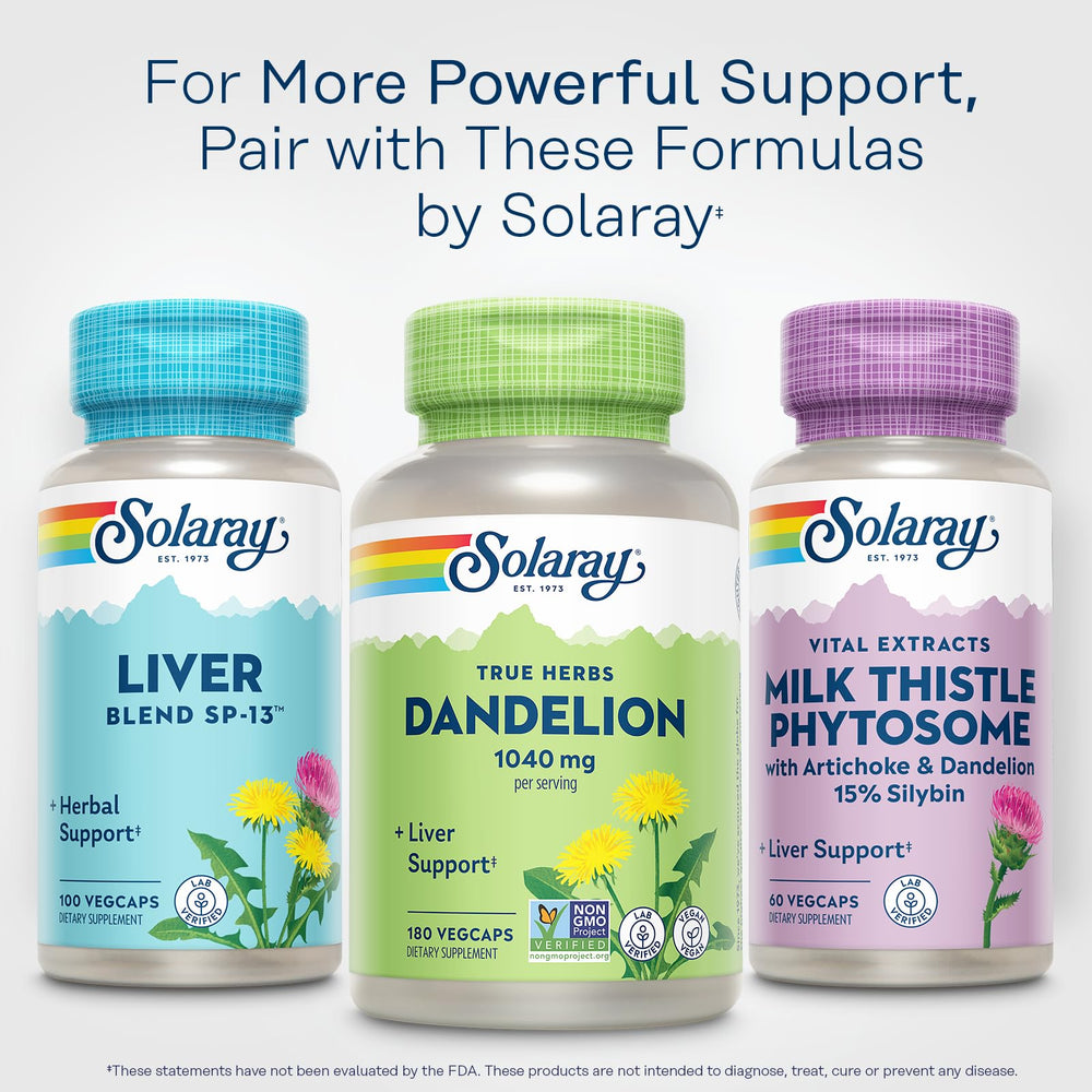 SOLARAY post-consumer recycled bottle promoting eco-friendly packaging.