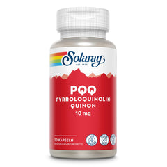SOLARAY PQQ eco-packaging; 100% PCR bottles support sustainable packaging