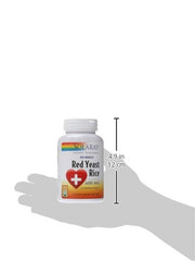 Solaray Red Yeast Rice capsules easy to swallow daily