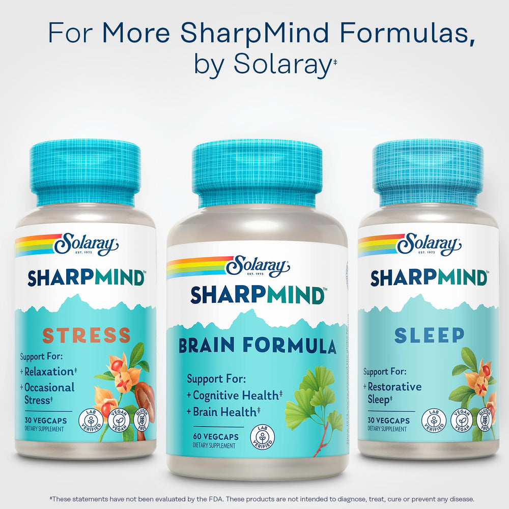 SOLARAY SharpMind daily-use scene for focused study or work sessions