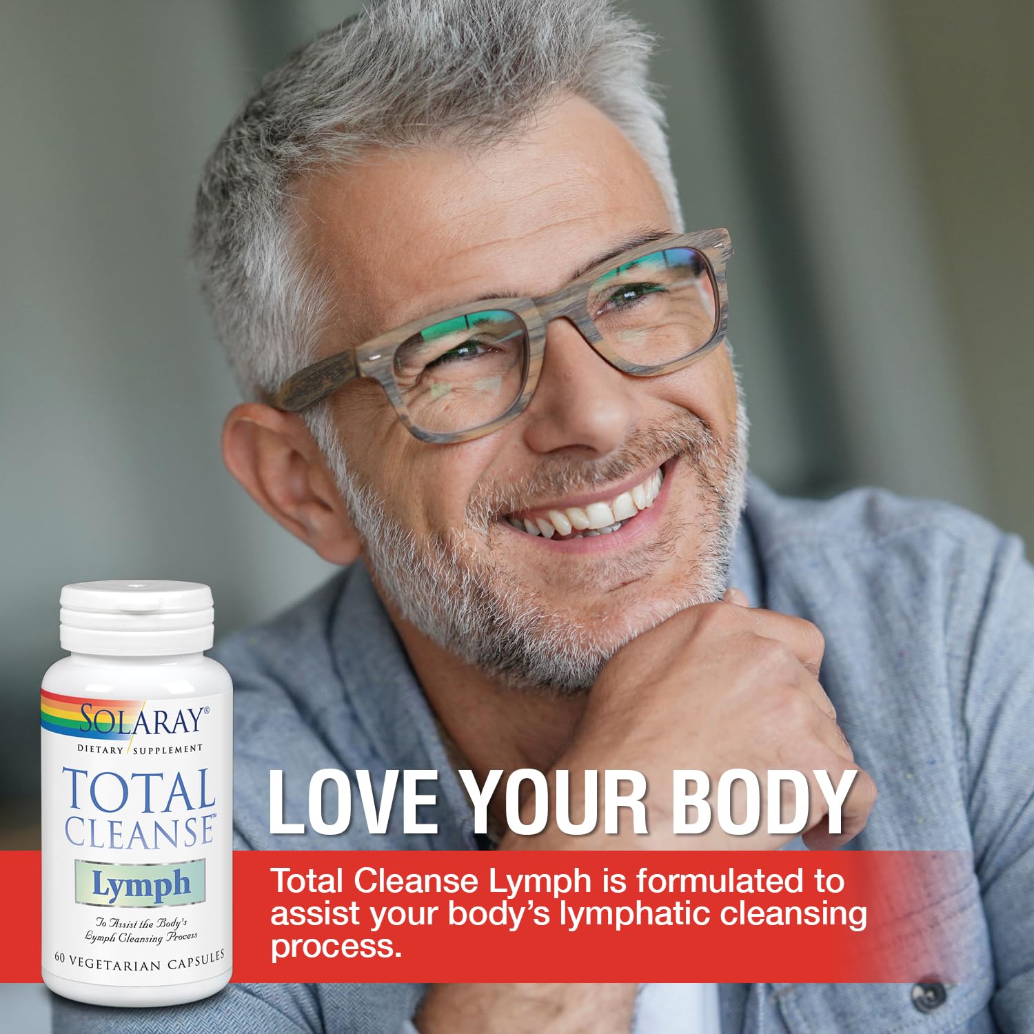 SOLARAY Total Cleanse Lymph: mezcla de hierbas para apoyar procesos naturales del cuerpo