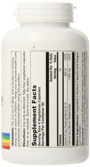 SOLARAY 120-veg-caps bottle presenting a convenient daily bone support option