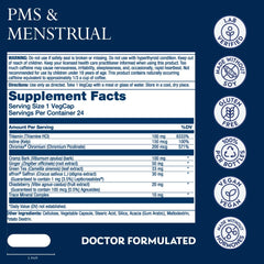 SOLARAY vegan capsules highlight plant-based ingredients supporting mood during PMS