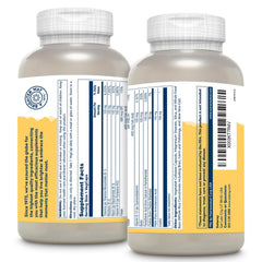 Solaray Vitamin B Complex capsules closeup showing vegan capsules