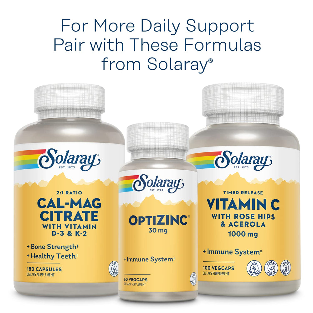 Solaray Vitamin B Complex energy-focused visual with bottle for routines