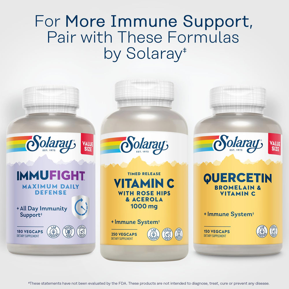 Serving suggestion for SOLARAY Vitamin C 1000mg daily ritual