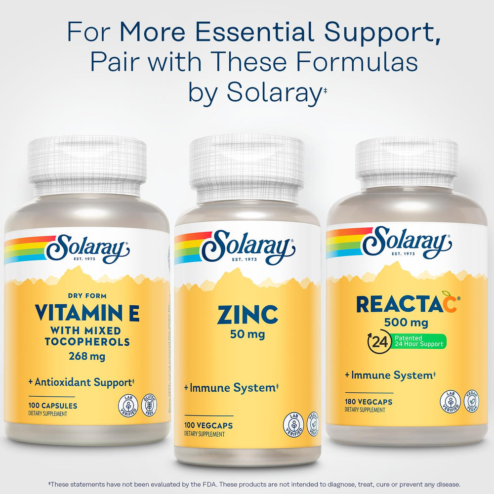 SOLARAY bottle with 60-day guarantee for customer confidence