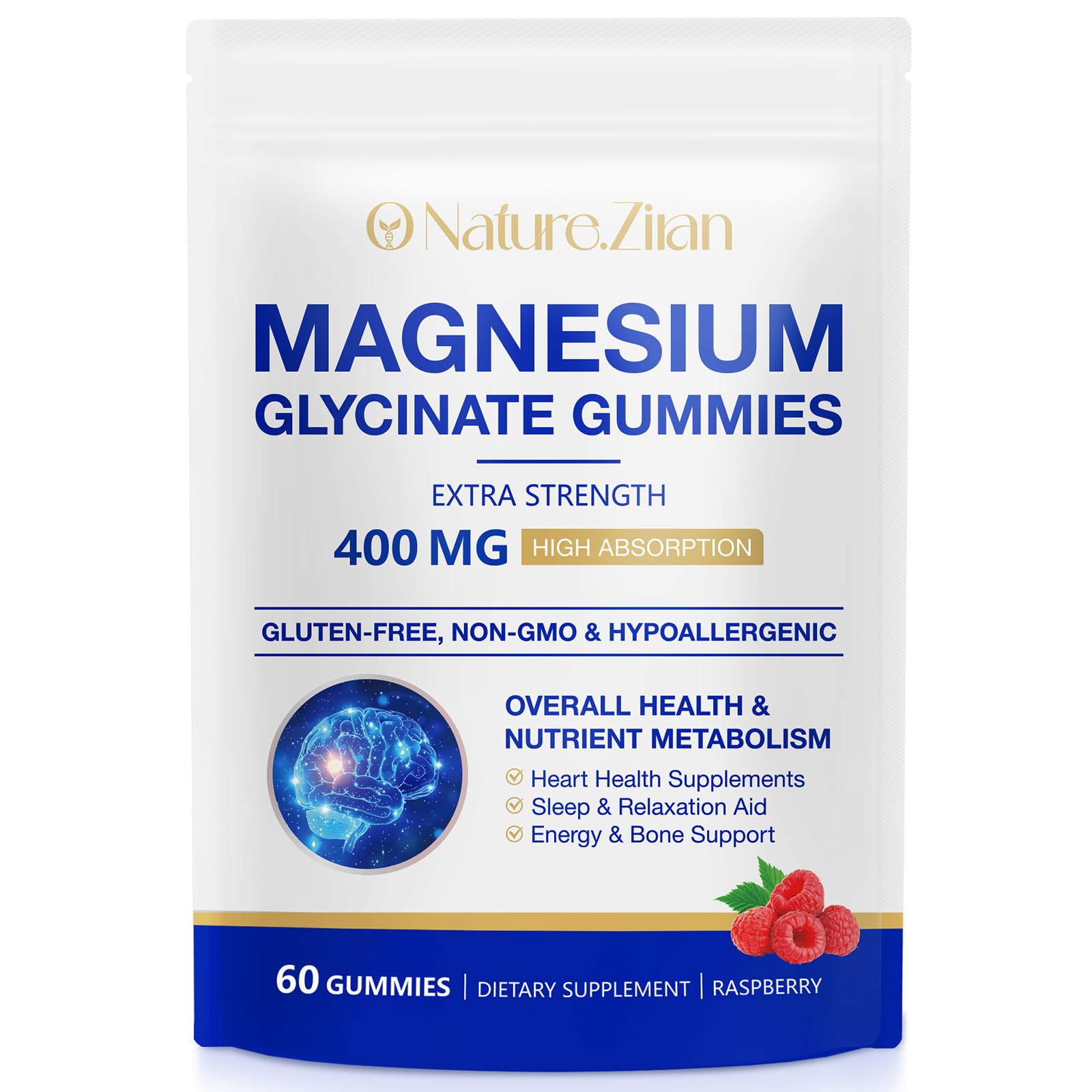 SOLEMEONY magnesium glycinate gummies bottle for easy daily muscle and relaxation.