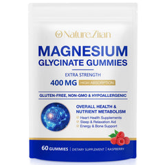 SOLEMEONY magnesium glycinate gummies bottle for easy daily muscle and relaxation.