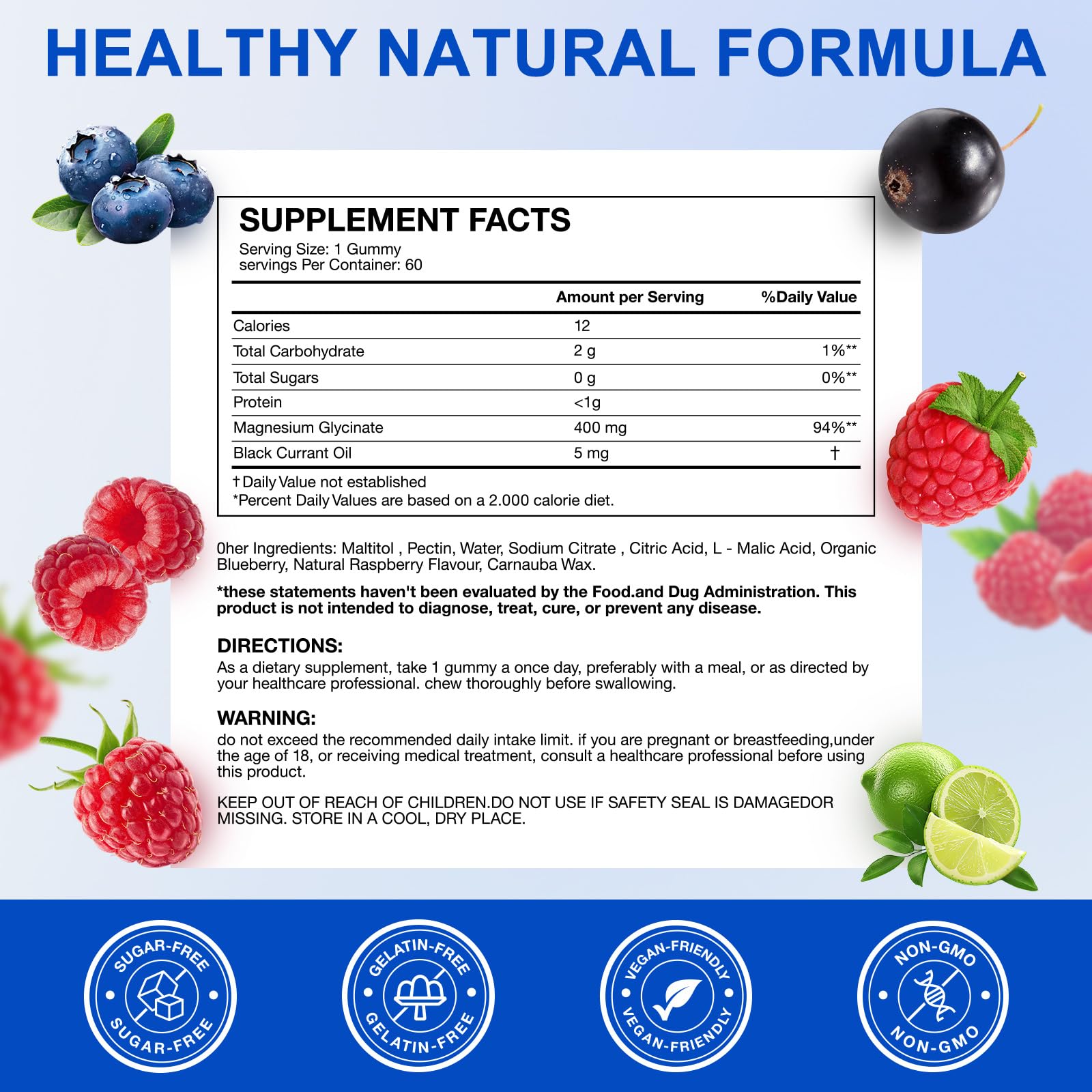 SOLEMEONY magnesium glycinate gummies held in hand suggest on-the-go wellness.