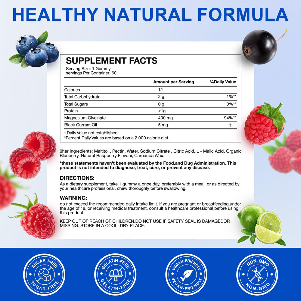 SOLEMEONY magnesium glycinate gummies held in hand suggest on-the-go wellness.