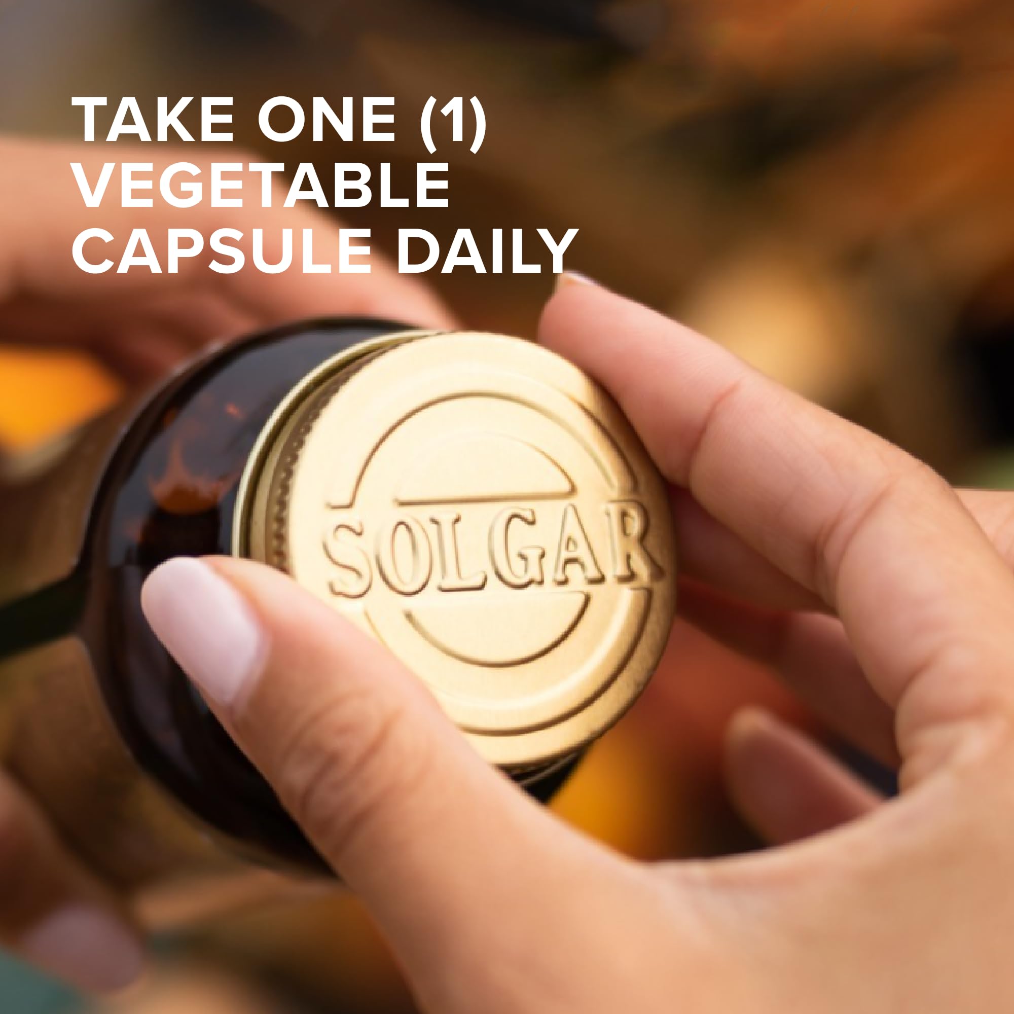 Solgar B-Complex 50 bottle open showing capsules for daily energy support