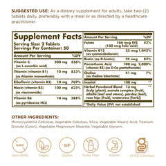 Solgar B-Complex Vitamin C tablets pack-2 showing value and convenience