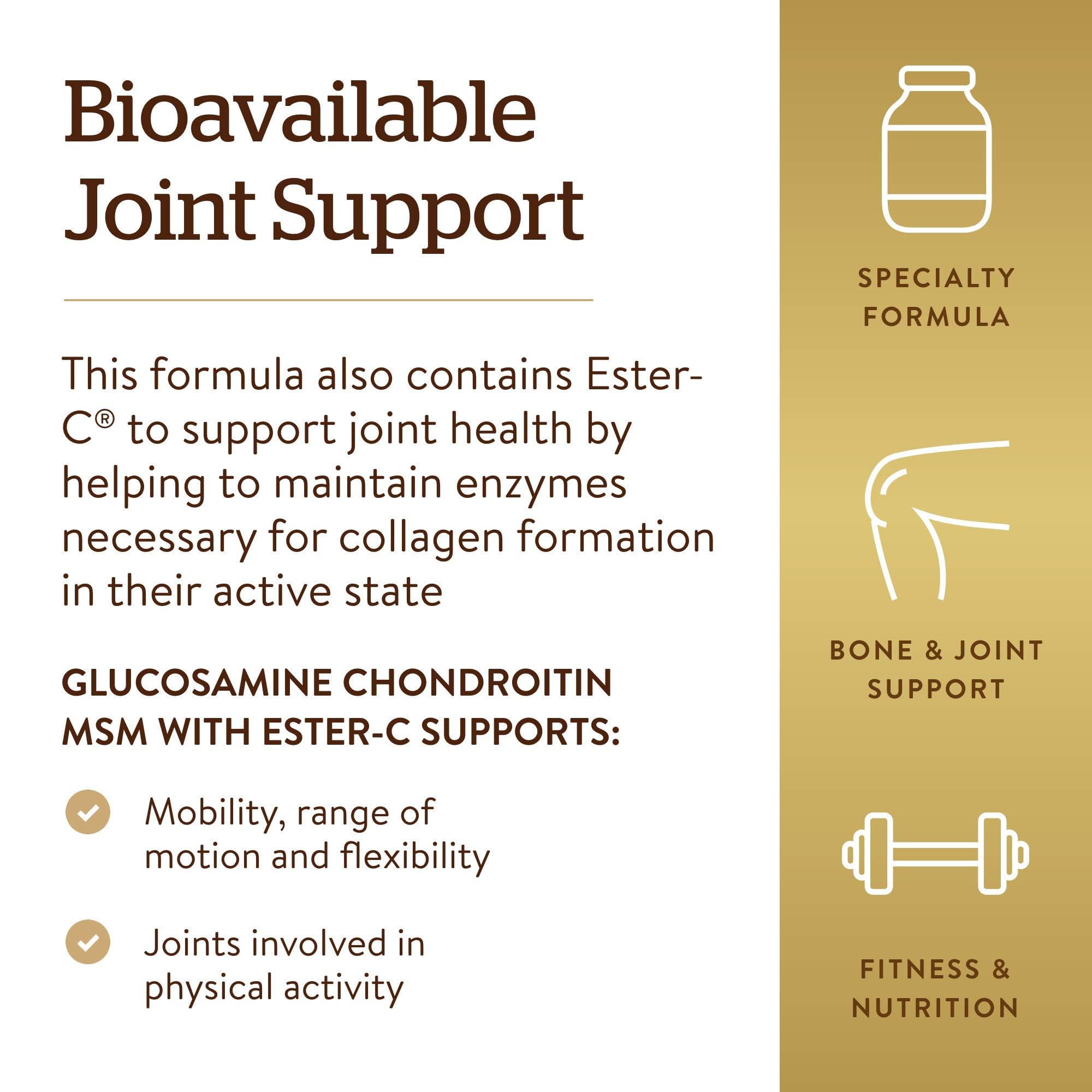 Solgar bottle on wooden table evoking daily joint care routine