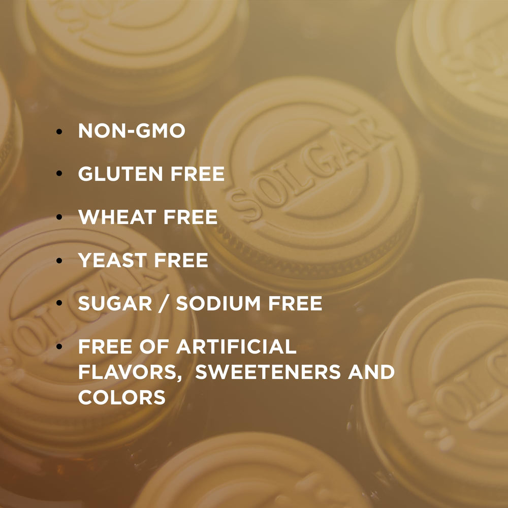 Solgar Chromium Picolinate 500mcg packaging on a store shelf
