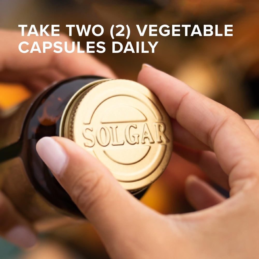 Solgar Dry Vitamin E label — gluten-free, vegan-friendly