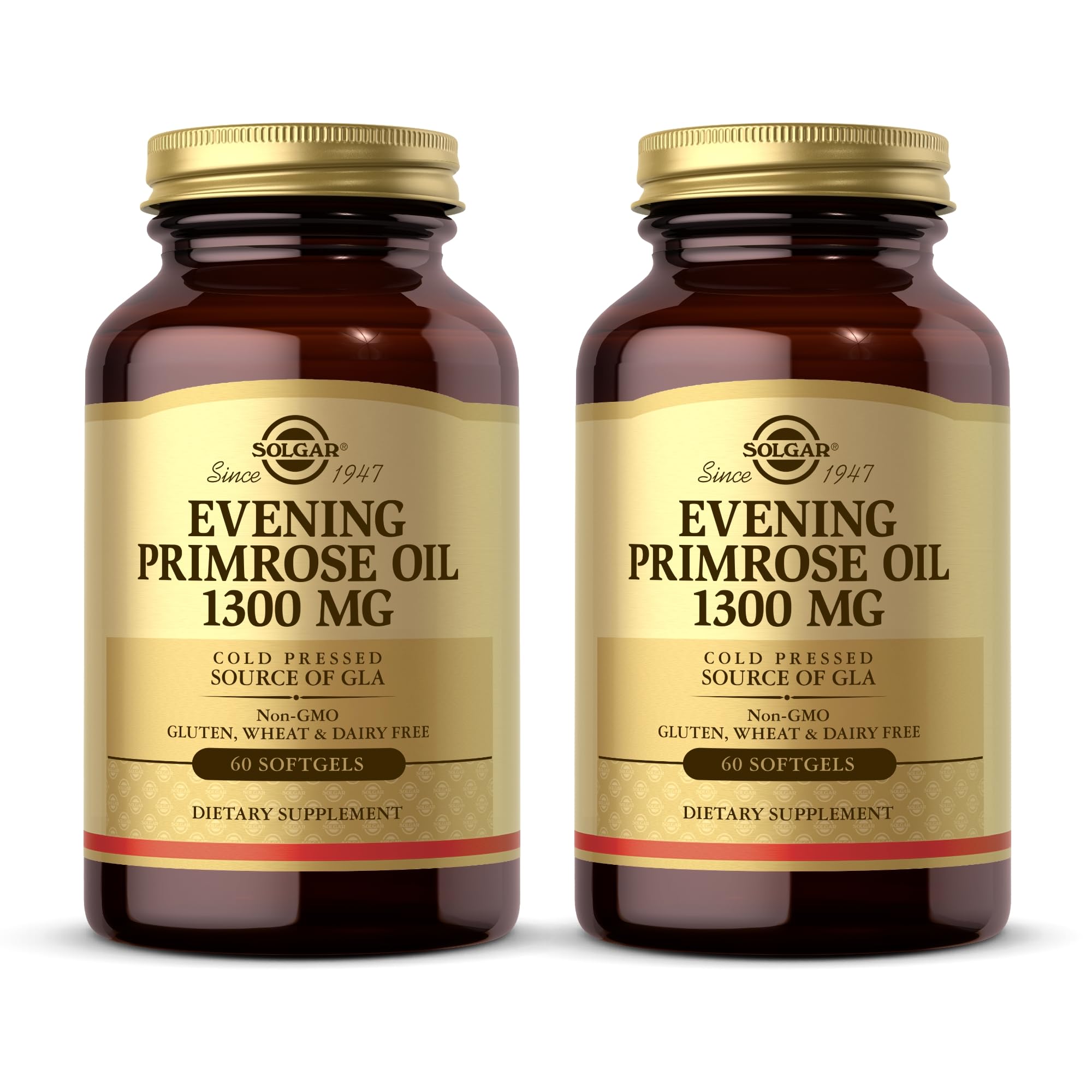 Solgar Evening Primrose Oil bottle pour for daily skin support