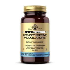 Solgar Homocysteine Modulators bottle close-up for daily wellness support