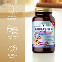 Solgar Kangavites two-pack packaging designed for families.
