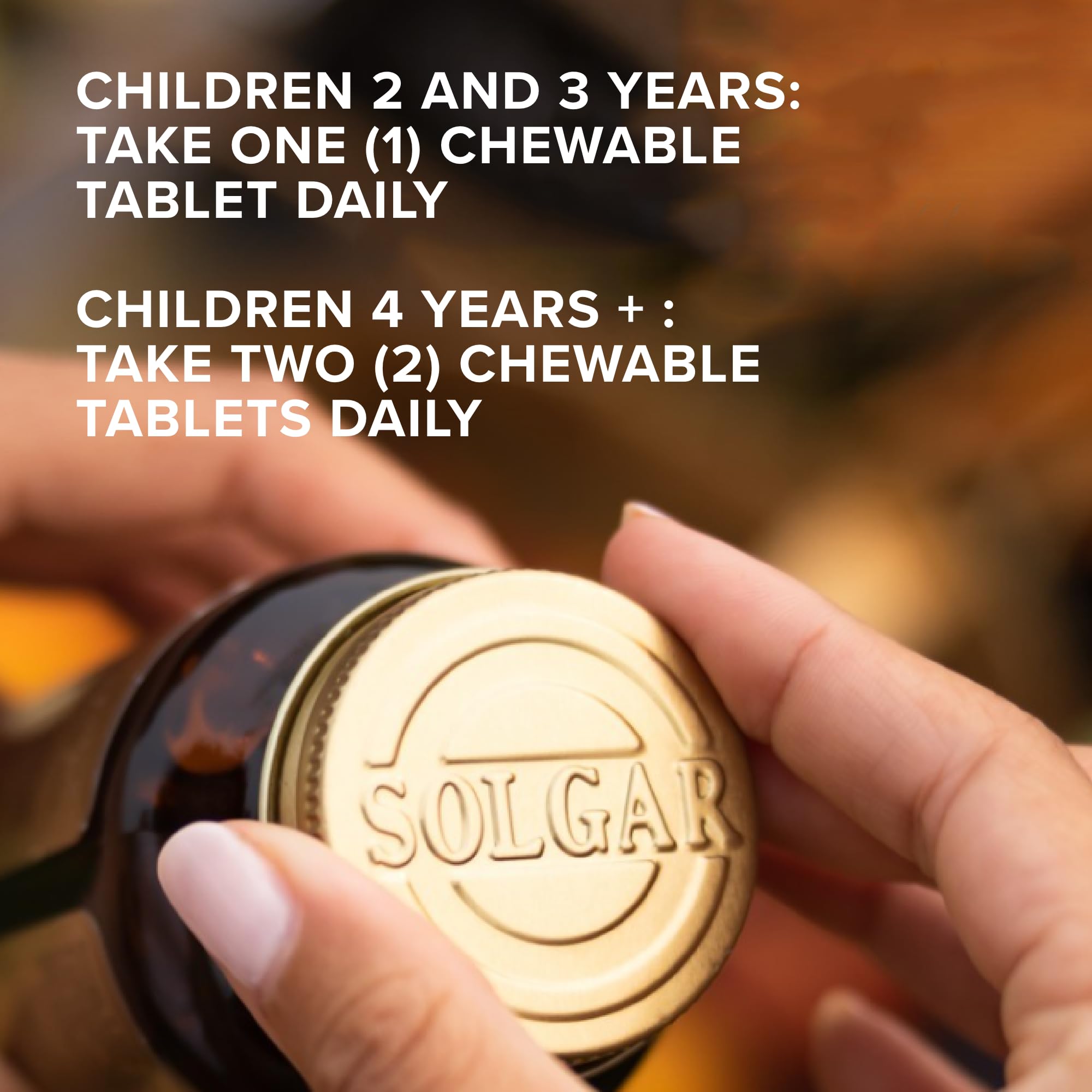Solgar Kangavites vegan gluten-free formula for kids diet.