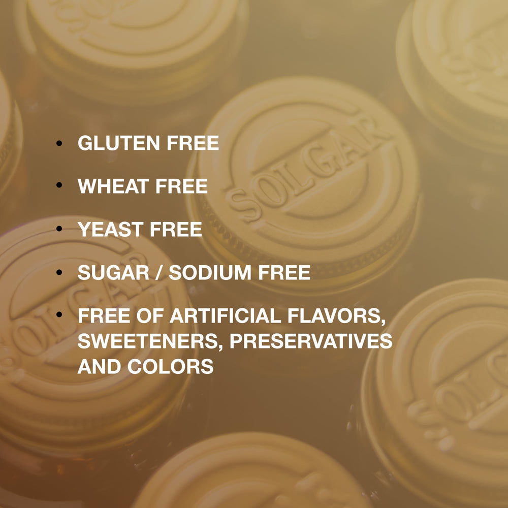 Solgar Liquid Vitamin D3 orange packaging box emphasizing gluten-free and kosher notes.
