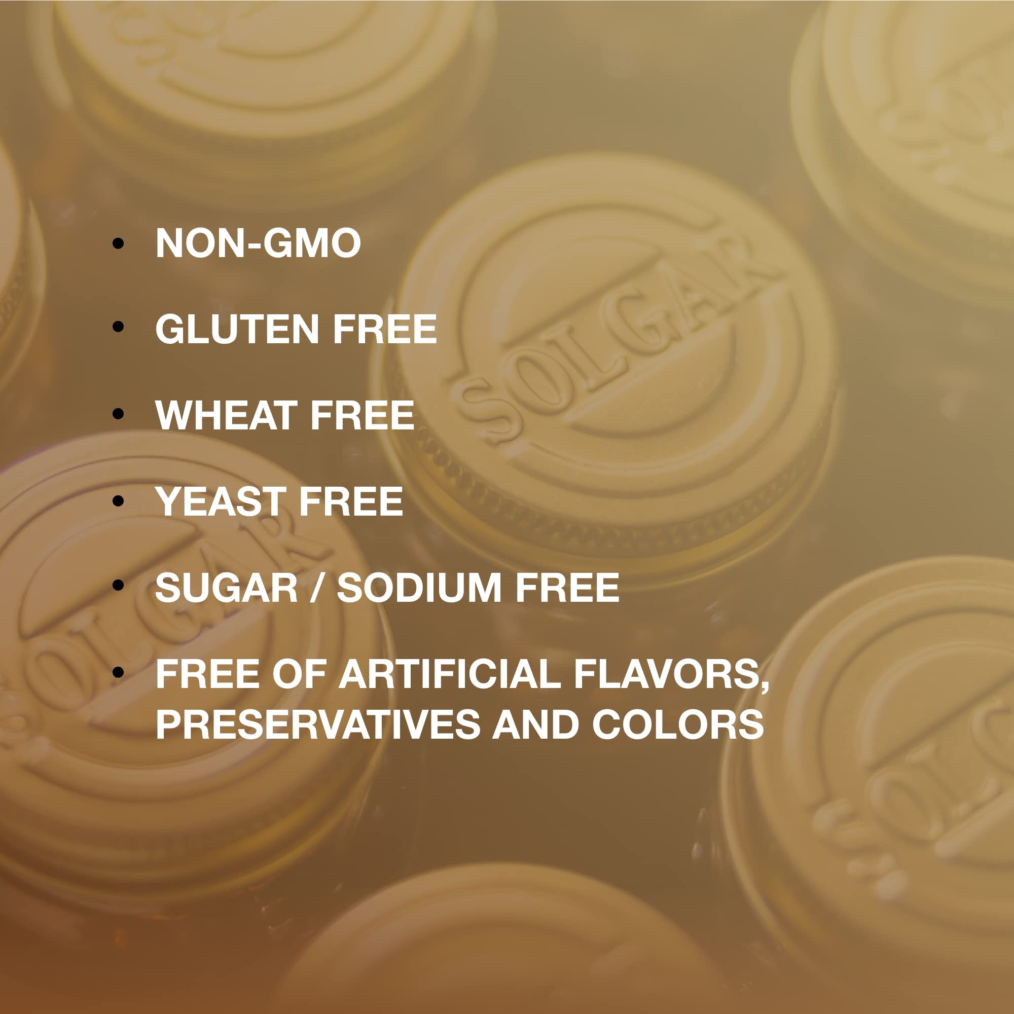 Label on Solgar methylcobalamin 1000mcg nuggets showing kosher and dairy-free features.