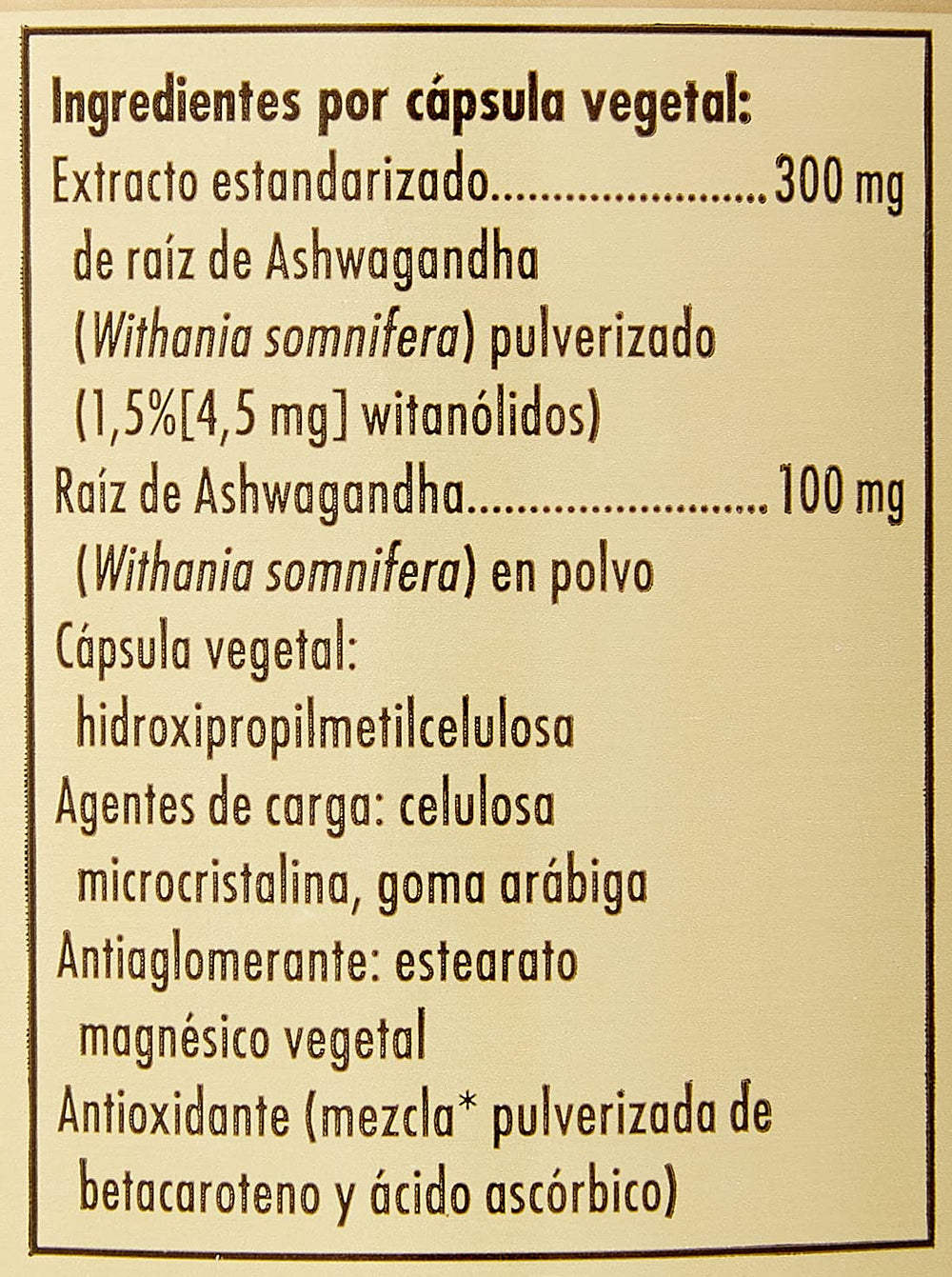 Solgar SFP Ashwagandha bottle in kitchen for daily self-care routines