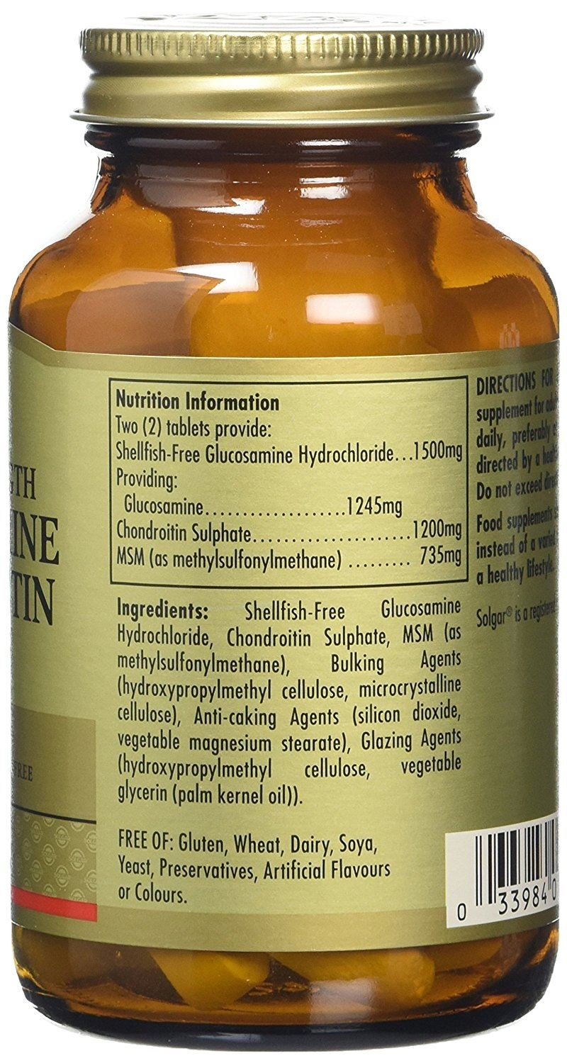 Solgar bottle on shelf demonstrates shellfish-free and gluten-free supplement choice