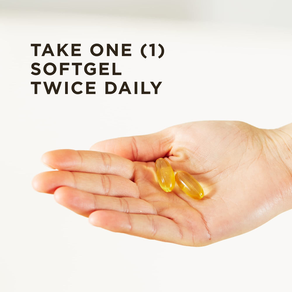 Solgar Triple Strength Omega 3 950 mg pack of three bottles highlights value