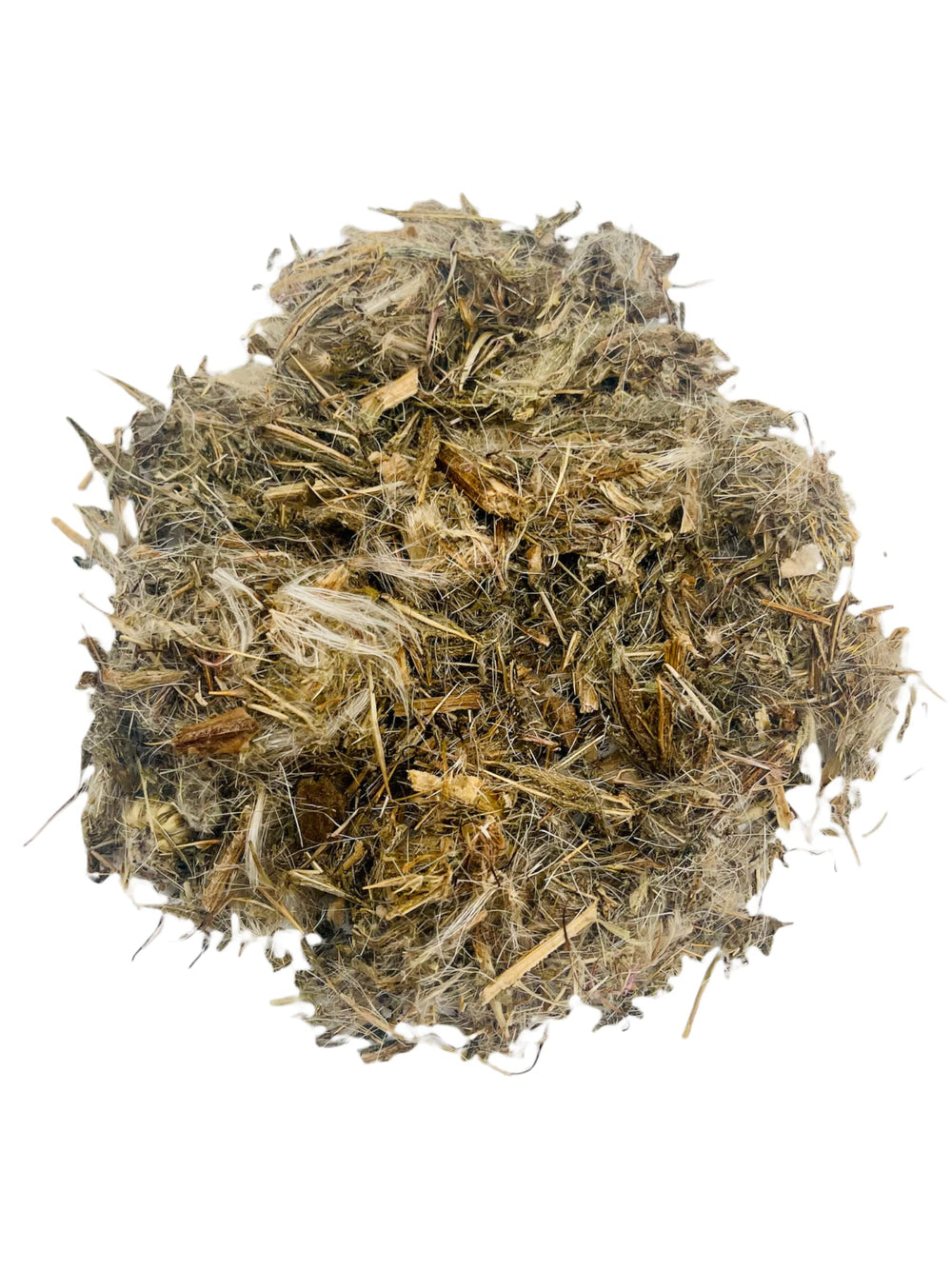 Solo Therapy milk thistle tea brew in cup, ideal for a calming caffeine-free break.