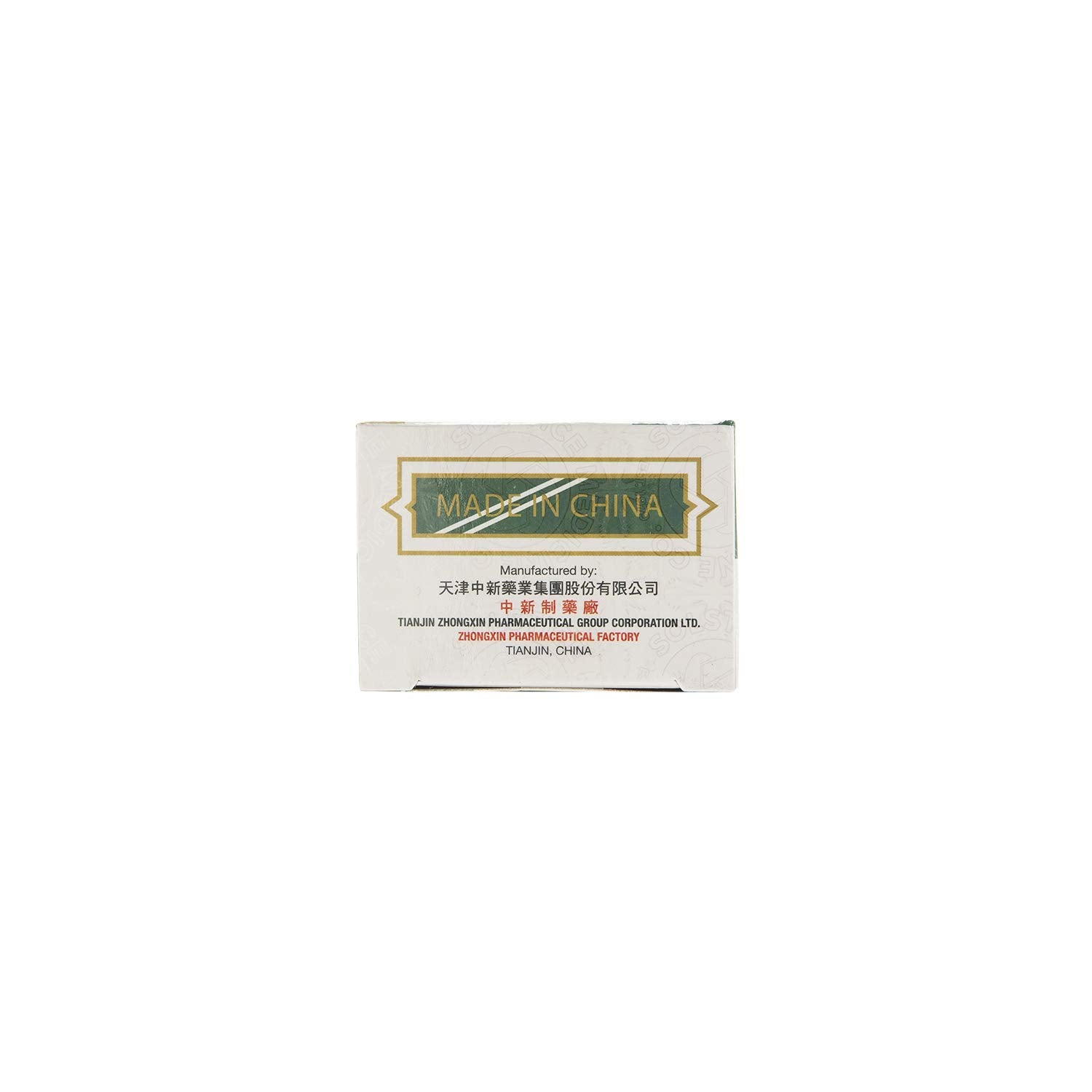Solstice Yin Chiao Chieh Tu Pien ingredients panel hints at natural herbal blend.