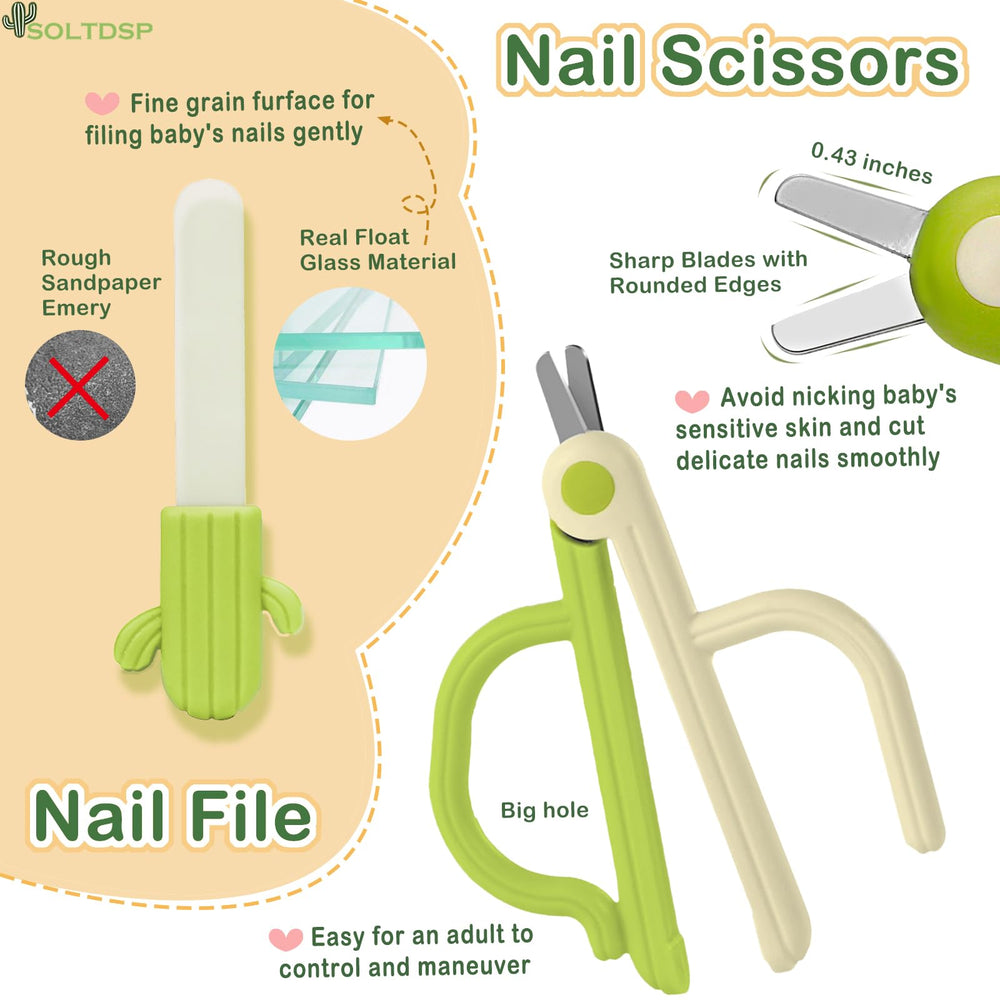 Soltdsp nose picker green with soft silicone tip.